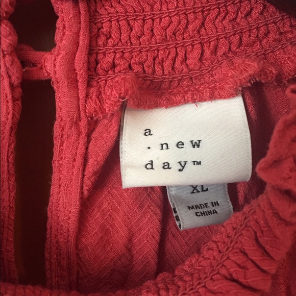 A New Day Pink High Neck Tank Top - Picture 3 of 4